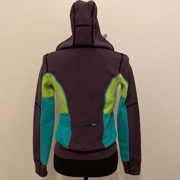 ROXY activewear jacket hiking camping gym size 4/ S scuba sailing - Picture 7 of 9